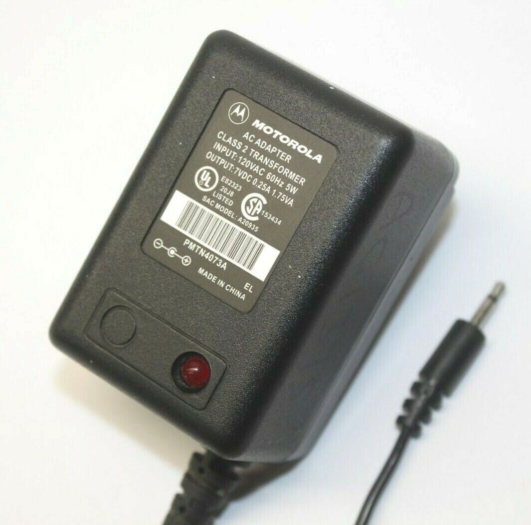 *Brand NEW* 7VDC PMTN4073A Motorola 0.25A AC DC ADAPTER POWER SUPPLY